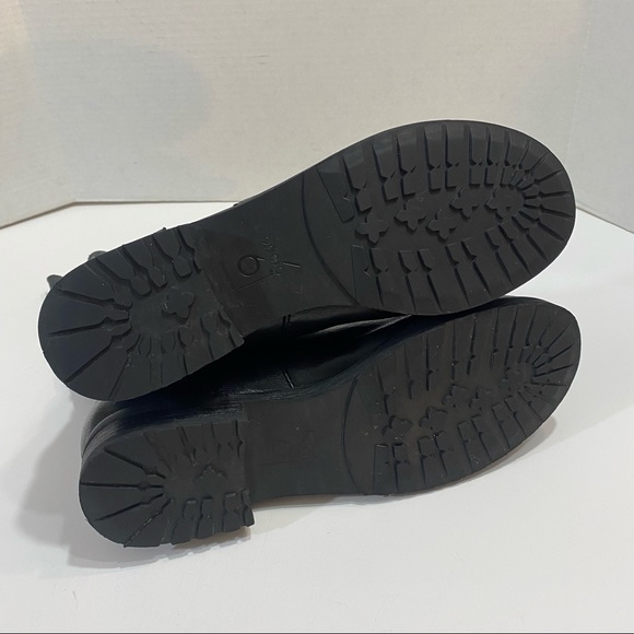 Bacio 61 Prolisso Leather Boots Black Size 9 - Picture 13 of 14